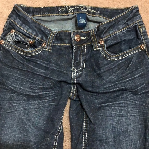 Request Jeans Size 5 27 Embellished - Picture 4 of 4